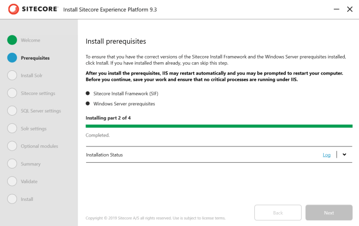 1.3 SIA-prereqs-installing