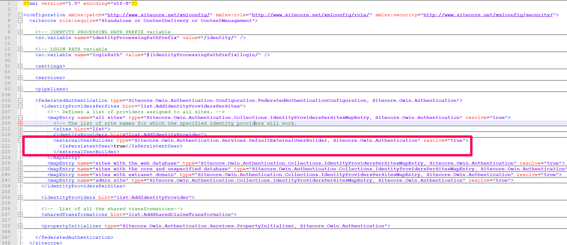 Sitecore-Owin-Auth-DefaultExternalUserBuilder-Type-Registration